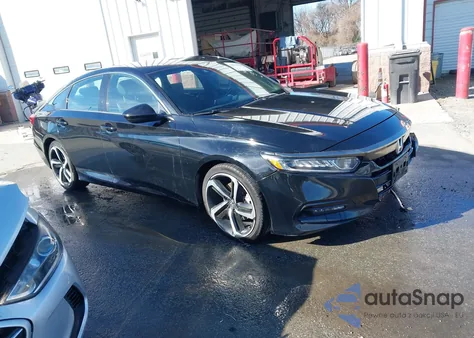 2019 Honda Accord Sport z USA, uszkodzony, nr VIN 1HGCV1F34KA136927